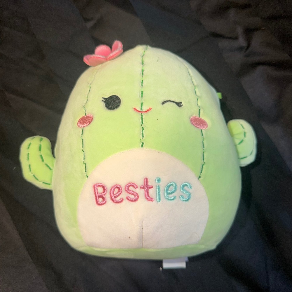 Kellytoy Squishmallow Plush 8" Green Maritza Cactus Besties Winking Cute Kawaii